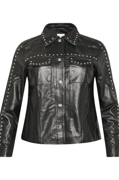 KCcassy Leather Jacket Black deep 10583029