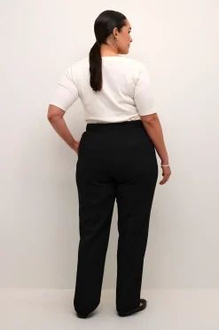 KCelia Straight Pants Black deep 10582909