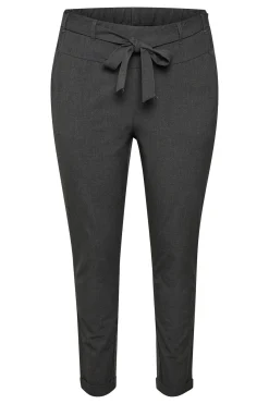 KCjia Belt Pants Dark grey melange 10580008