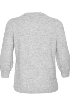 KCmerida Pullover Grey Melange 10582721