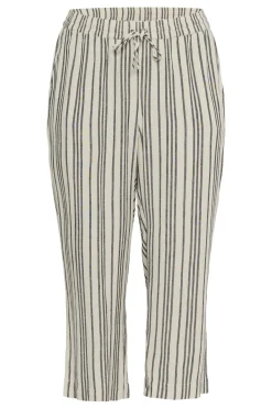 KCmille Cropped Pants Moonstruck / Black Stripe 10583098