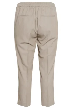 KCsakira Cropped Pants Elephant Skin Melange 10580650