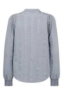 KesiCC Lace VShirt 23Pale Blue 45025