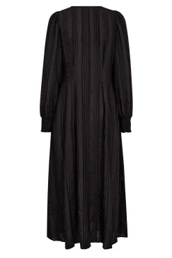 KesiCC Pleat LS Dress 96Black 36547