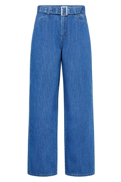 KimmyCC Belt Jeans 555Dark denim 41031