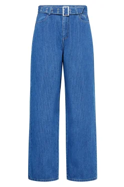 KimmyCC Belt LL Jeans 555Dark denim 41032