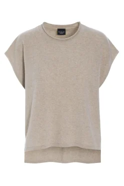 Kumo cashmere ærmeløs bluse Vanilla 26110805665