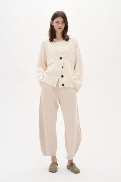 LaicentIW Vincent Mel Pant Vanilla Melange 30110026