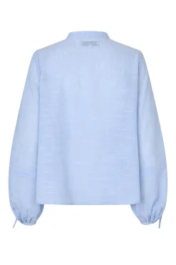 Lannall Shirt Ls Light Blue 261651085