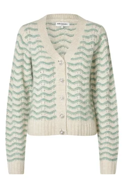 LanoLL Cardigan Knit LS 49 Dusty Green 254045002