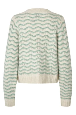 LanoLL Cardigan Knit LS 49 Dusty Green 254045002