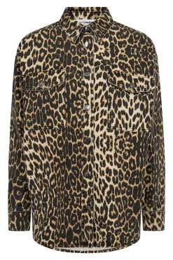 LeoCC Denim Shirt 16Khaki 30229