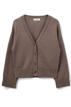LEVASW CARDIGAN 7129 Brown Fudge SNOS540