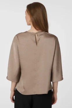 LIORA HEAVY SATEEN Dark Taube 165567