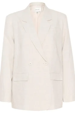 LizaGZ linen blazer NOOS Tammy Light Sand 10908813