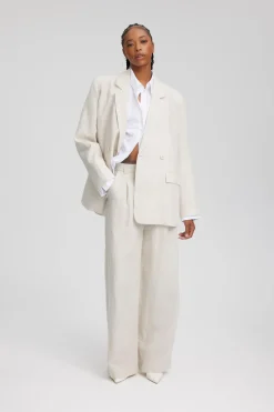 LizaGZ linen blazer NOOS Tammy Light Sand 10908813