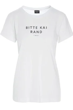 Logo pima cotton tshirt WHITE LOGO 940412183