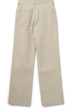 LUCCASW JEANS 7102 Camel striped SNOS665