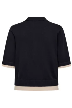 LueCC Crop Cardigan 120Navy 42019