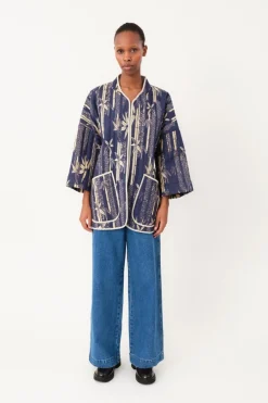 LuluLL Jacket 3/4 23 Dark Blue 254406009