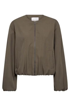 LunaCC Balloon Zip Jacket 154Walnut 30330