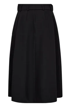 LunaCC Belt Midi Pleat Skirt 96Black 44003