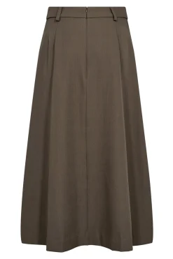 LunaCC Pocket Pleat Skirt 154Walnut 34222