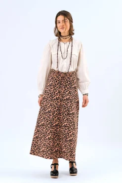 LunaLL Maxi Skirt 72 Leopard Print 251992067