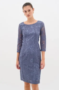 MaddyIW Patrice Dress Grisaille