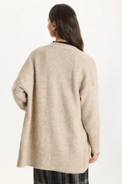 Mae knit cardigan SAND 16797
