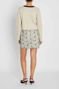 ManicariaBBJoanas skirt Cream / Black BBW4905