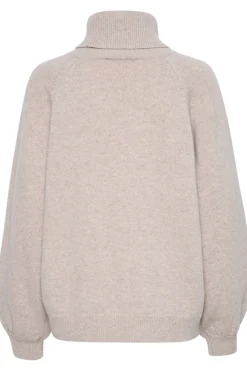 ManziGZ wool rollneck NOOS String Melange 10909328