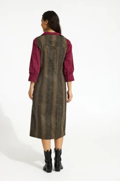 Mary jane dress Mocca 16518