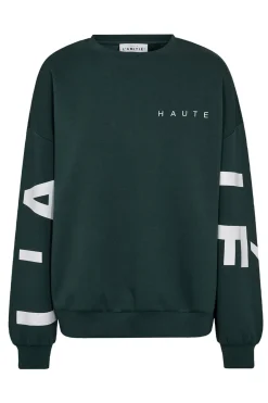 Maxi Split Logo Sweat Sporty Green HL10413