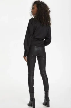 MemeKB Leather Pants Meteorite Black 10102014