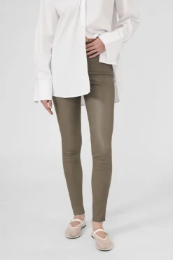 MemeKB Leather Pants WALNUT 10102014