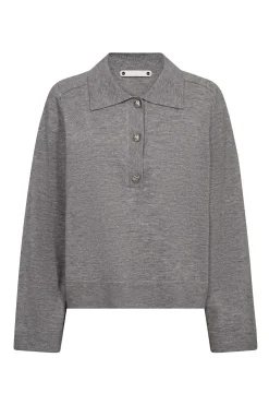 MilaCC Polo Knit 57Grey Melan 32229