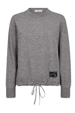 Mine Sweat Knit Grey Melangé HL10166