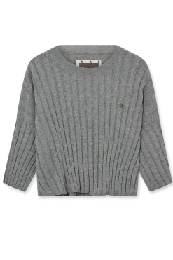 MMHPoetic Drape Knit Grey Melange 800230