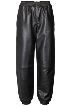 Mona Leather Pants 99 Black 900442007