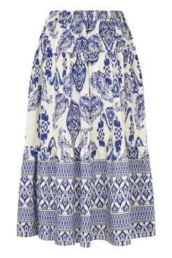 MorningLL Midi Skirt 20 Blue 254632027