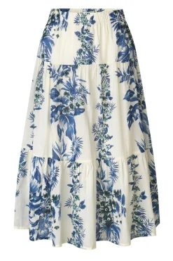 MorningLL Midi Skirt 20 Blue