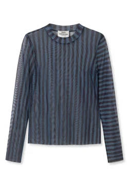 My Mesh Mia Top AOP Parisian Night 205365