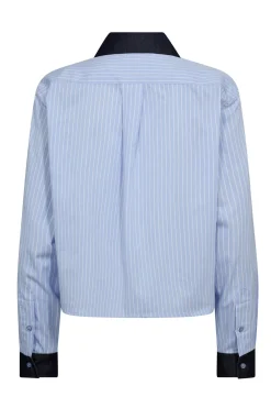 NelsonCC Stripe Shirt 23Pale Blue 35936