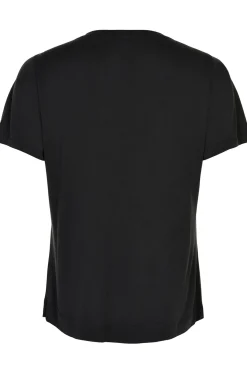 Nina tshirt Vneck SORT 14919