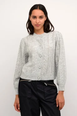 NoabelleKB Cardigan Opal Gray Melange 10104870