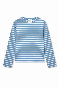 Pablo Maggie Tee LS Faded Blue 205367