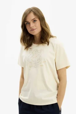 Palma tshirt Creme 16599
