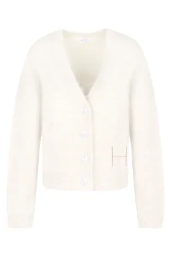 PERNILLE Short Cardigan 0003 White Alyssum 2610120677