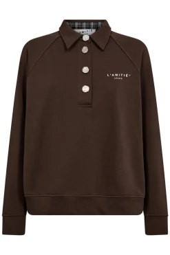 Polo Logo Sweat Mocca HL10034